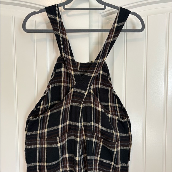 The GREAT. The Easy Overalls in Woodland Plaid size 0 100% cotton - Picture 5 of 8